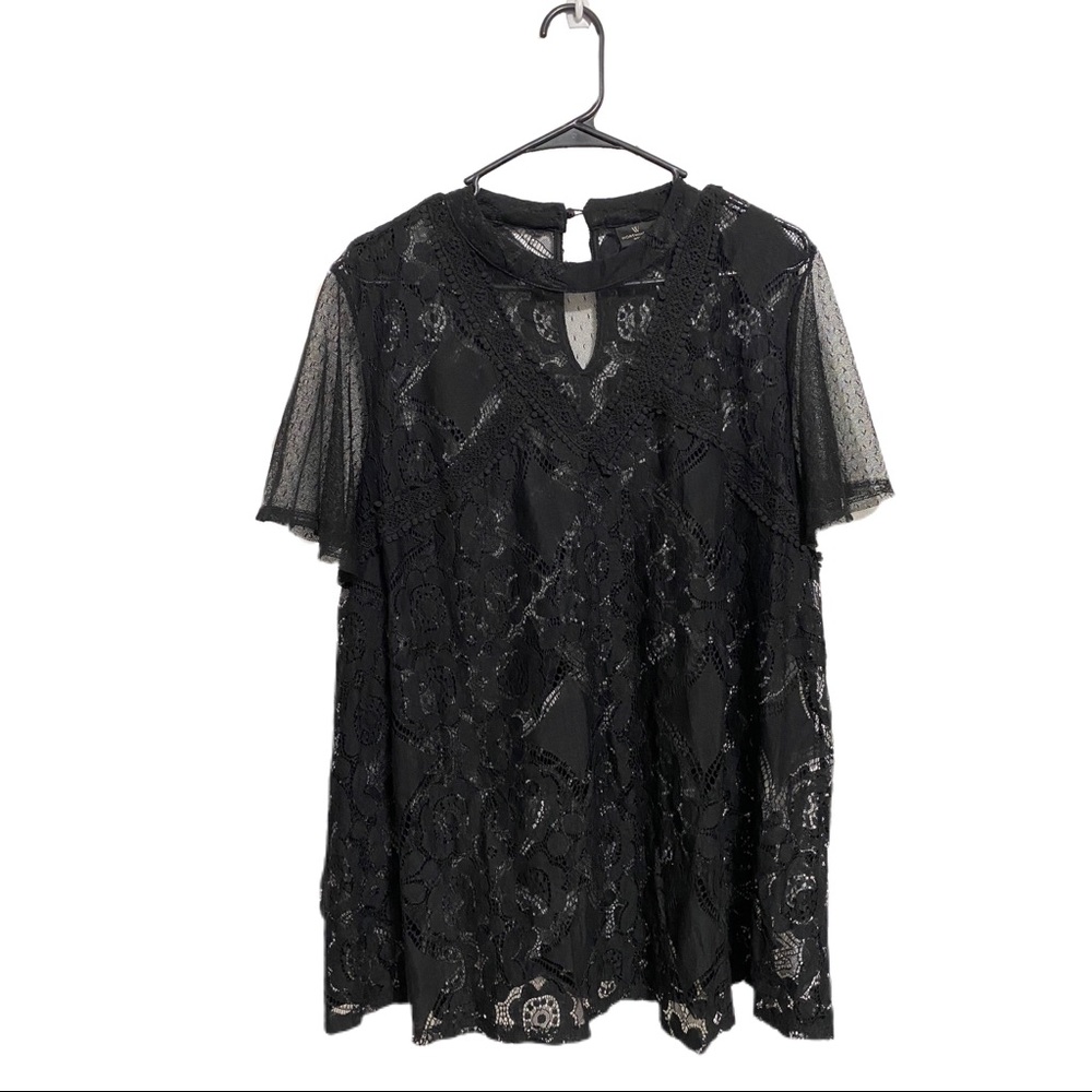 Worthington Lace Blouse 2X